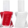 essie Gel Couture Longwear Nail Polish + Top Coat Kit, Rock The Runway, 0.46 fl. oz.