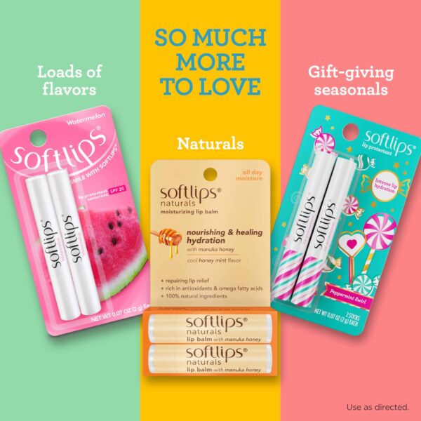 Softlips Lip Protectant SPF 20, Vanilla 2 count (Pack Of 6) - Image 7