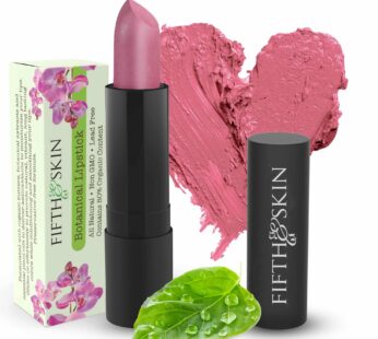 Fifth & Skin BOTANICAL Lipstick (CHERRY PLUM) | Made in USA | Vegan | Natural | Organic | Cruelty Free | Paraben Free | NO Lead | Moisturizing Color t