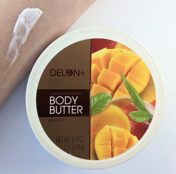 DELON Intense Moisturizing Body Butter, Mango, 4 Count - Image 4