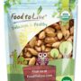 Food to Live - Organic Brazil Nuts, 4 Pounds Non-GMO, Raw, Whole, No Shell, Unsalted, Kosher, Vegan, Keto, Paleo Friendly, Bulk, Trail Mix Snack, Good