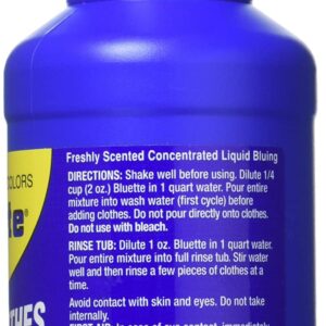 Bluette Bluette Concentrated Liquid Laundry Bluing, 16 Fl Oz - Image 2