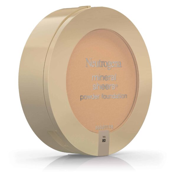 Neutrogena Mineral Sheers Powder Foundation, Tan 80, 0.34 Ounce - Image 3