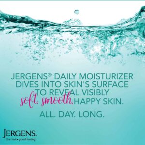 Jergens Daily Moisture Dry Skin Moisturizer, 21 oz Body Lotion, with HYDRALUCENCE blend, Silk Proteins, and Citrus Extract, to help Restore Skin Lumin - Image 5