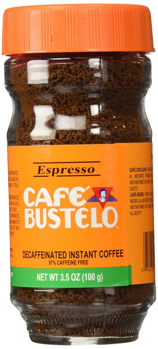 Bustelo Instant Decaf Coffee, 3.5 oz - Image 3