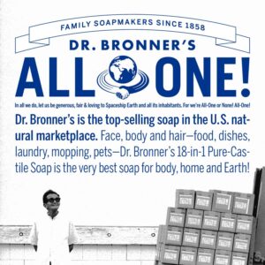 Dr. Bronner's - Pure-Castile Liquid Soap (Rose, 2 ounce) - Made with Organic Oils, 18-in-1 Uses: Face, Body, Hair, Laundry, Pets and Dishes, Concentrated, Vegan, Non-GMO - Image 7