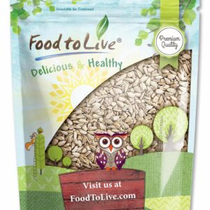 Food to Live Sunflower Seeds, 5 Pounds ? Non-GMO Verified, Kernels, No Shell, Kosher, Raw, Vegan, Sirtfood, Bulk - Image 1