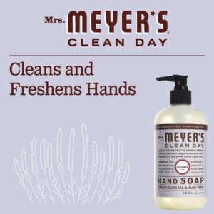 Mrs. Meyer's Hand Soap, Made with Essential Oils, Biodegradable Formula, Lavender, 12.5 Fl. Oz - Image 5