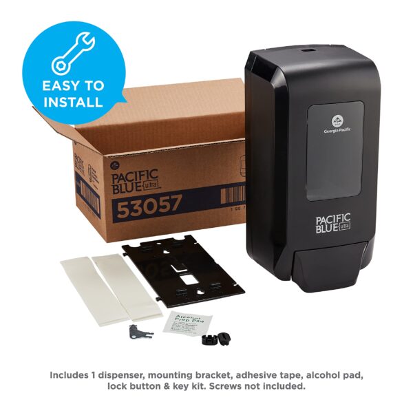 Georgia-Pacific Wall-Mounted GP PRO Soap/Sanitizer, Pack of 1, Manual Push Dispenser - Image 5