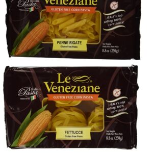 Le Veneziane Gluten Free Pasta Variety Pack, 8.8 Ounce (Pack of 4) - Image 1