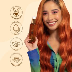 naissant Elixir Argan Oil Hair Treatment | Frizz Control, Heat and UV Protection for Color Treated and Natural Hair | Nourishes, Repairs, and Softens - Image 4