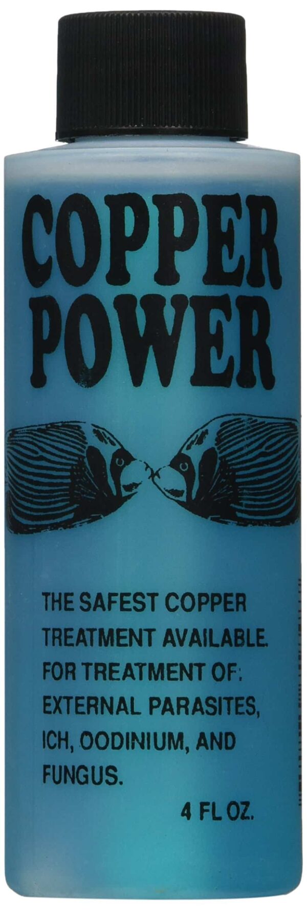 Copper Power (Endich) ACP0004B Blue Treatment for Marine Fish, 4-Ounce