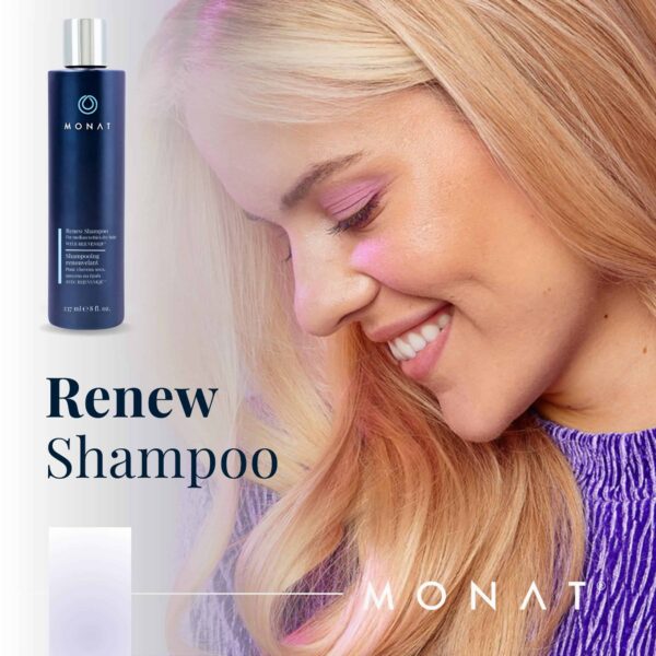 MONAT Renew? Shampoo Infused with Rejuveniqe? - Moisturizing Shampoo w/Omega Fatty Acids for Medium to Thick Hair. Shine-enhancing, Ultra-hydrating La - Image 2