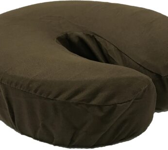 Therapist’s Choice? Premium Deluxe Microfiber Massage Table Face Cradle Covers, 4pcs per package (Chocolate (Dark Brown))
