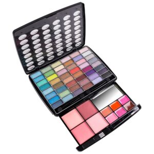 SHANY Glamour Girl Makeup Kit Eyeshadow Palette with Eyeshadows, Blushes, Lipstick Lip-gloss, Makeup Mirror, Makeup applicators, Premium Gift Packagin - Image 9