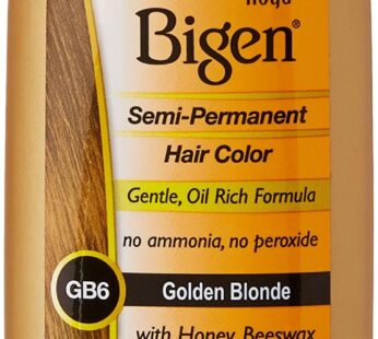 Bigen Semi Permanent Hair Color BSPGB6 Golden Blonde, 3 Fl Oz