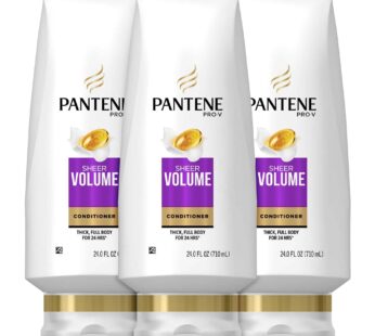 Pantene Pro-V Sheer Volume Conditioner 24.0oz (Pack of 3)