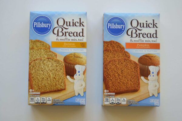 Pillsbury, Quick Bread Variety of Two : Banana & Pumpkin - 14 oz each