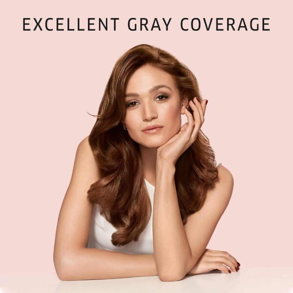 COLORCHARM Permanent Gel, Hair Color for Gray Coverage, 7W Caramel - Image 3