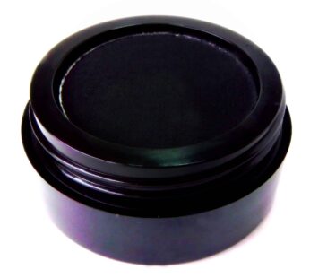 Pure Ziva Black Matte Cake Eyeliner & Pressed Eyeshadow, Water Activated Powder; Gluten & Cruelty Free