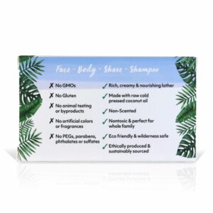 Coco Fiji Soap Bar for Face and Body Infused With Organic Coconut Oil, Fragrance Free, Essential Oil, Natural Soap for Moisturizing & Pore Purifying S - Image 3