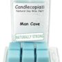 Candlecopia Man Cave Strongly Scented Hand Poured Vegan Wax Melts, 12 Scented Wax Cubes, 6.4 Ounces in 2 x 6-Packs