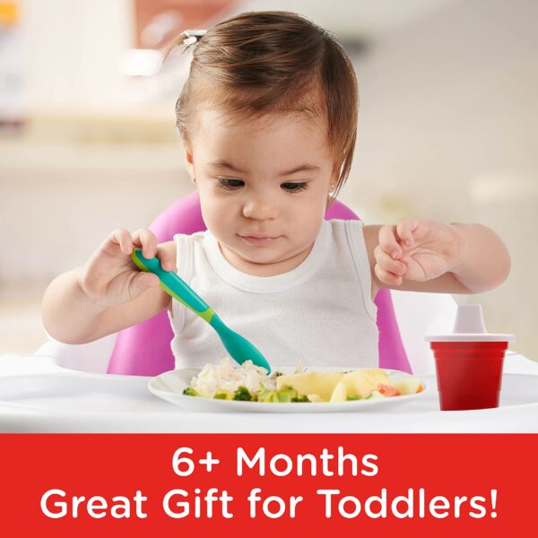 GAMAGO Party Time Baby Sippy Cup - Adorably Cute Learner Sippy Cup for Babies, Toddlers and Kids - 6+ Months Old - Holds 7 Ounces - BPA-Free - Food-Sa - Image 3