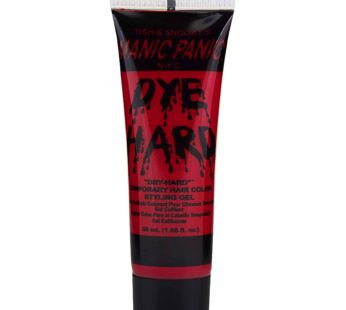 MANIC PANIC Vampire Red Hair Color Gel – Dye Hard – Temporary Washable, Red Hair Styling Gel for Kids & Adults