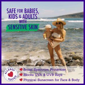 California Baby Calendula SPF 30+ Sunscreen | Broad Spectrum | Titanium Dioxide | Lavender Scent | Hypoallergenic Mineral Sunscreen | 82 grams / 2.9oz - Image 4