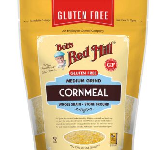 Bob’s Red Mill, Corn Meal, Gluten Free, 24 Ounce (Case of 4)