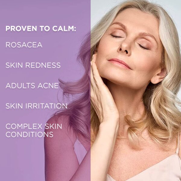 Hey Honey Skincare Relax, Fast Acting Rosacea Treatment & Redness Relief - Dermatologically Tested Calming Moisturizer For Sensitive Skin Oil- Free wi - Image 2