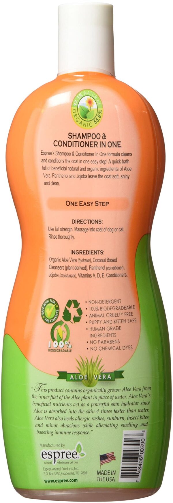 Espree Classic Care Shampoo and Conditioner in 1, 20-Ounce - Image 2