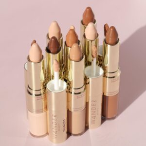 Wander Beauty Dualist Matte and Illuminating Concealer Makeup - Medium - Dual-Ended Matte Concealer Stick + Liquid Concealer - Full Coverage Concealer - Image 5