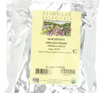 Starwest Botanicals Organic Anise Seed, 1-pound Bag
