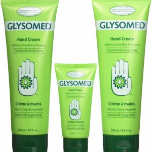 Glysomed Hand Cream Combo 3 Pack (2 X Large Tube 8.5 Fl Oz + 1 X Purse Size 1.7 Fl Oz) - Image 1