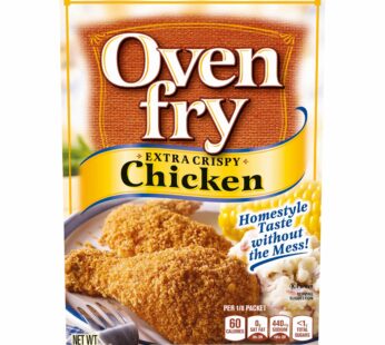 Oven Fry Seasoned Coating Mix, Extra Crispy Chicken, 4.2-Ounce Boxes (Pack of 10)
