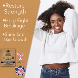 OKAY - Black Jamaican Castor Oil Leave-In Conditioner - All Hair Types/Textures - Repair, Moisturize, Grow Healthy Hair - with Argan Oil, Shea Butter - Image 5