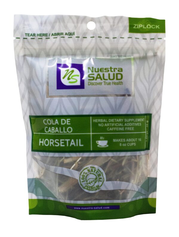 Horsetail Tea Cola de Caballo Hierba Herbal Tea - Zip-Lock Bag (30g) 1.06oz- 100% Natural and Caffeine Free Detox