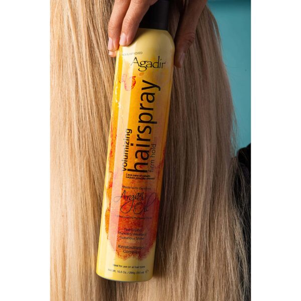 AGADIR Volumizing Firm Hold Hair Spray, 10.5 oz - Image 3