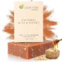 Aspen Kay Naturals Handmade Oatmeal Soap Bar for Face & Body ? Made with Organic Raw Honey, Goats Milk, Organic Shea Butter - Exfoliating Soap ? For A