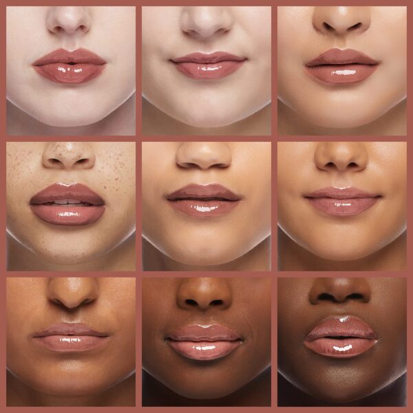 Burt?s Bees 100% Natural Glossy Lipstick, Peony Dew - 1 Tube - Image 4