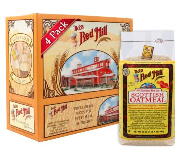 Bob’s Red Mill Scottish Oatmeal, 20 Oz (4 Pack)