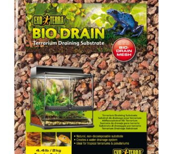 Exo Terra BioDrain Terrarium Substrate for Aquarium, 4.4-Pound