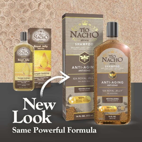 Tio Nacho Younger Looking Revitalizing Shampoo with Royal Jelly, 14 Ounces - Image 2