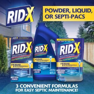 Rid-X Septic Tank System Treatment Powder, Septic Tank Treatment, 19.6 Ounce - Image 7