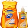Dial Gold Antibacterial Liquid Soap with Moisturizer, 7.5 Oz Pump Bottle + 52 Oz Refill