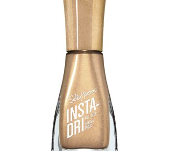 Sally Hansen Insta-Dri?, Go For Gold, Quick Dry, Long Lasting, Streak-Free Shine, Gold Nail Polish