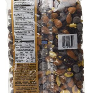 Trader Joe's Happy Trekking...Almonds, Cashews, Pistachios, Chocolate, Cranberries & Cherries...15 oz. bag...Low Sodium...No Gluten - Image 2