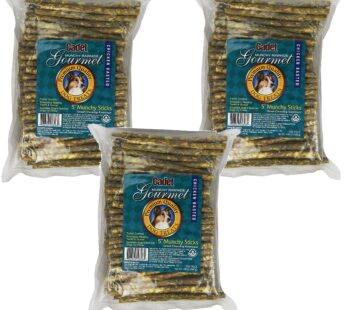 Cadet (3 Packages) 100-Count Munchy Chicken Stick, 5-Inch by 9-10mm