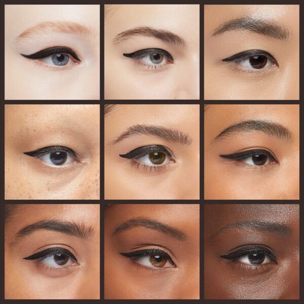 Palladio Precision Eyeliner, Silicone Based, Rich Pigment, Gentle Application, Dramatic Smoky Effect to Soft Everyday Wear, Sensitive Eyelids, Sets It - Image 3